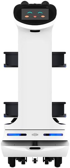 Advanced AI Restaurant Robot Waiter - Hotel Room Service & Table Delivery,