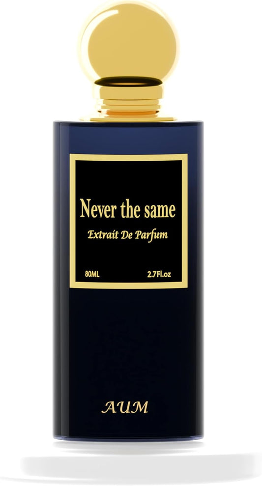 AUM Never The Same – Extrait de Parfum Unisex 80 ml | Bold & Captivating Perfume with Rum, Roasted Coffee, Oakwood & Vanilla