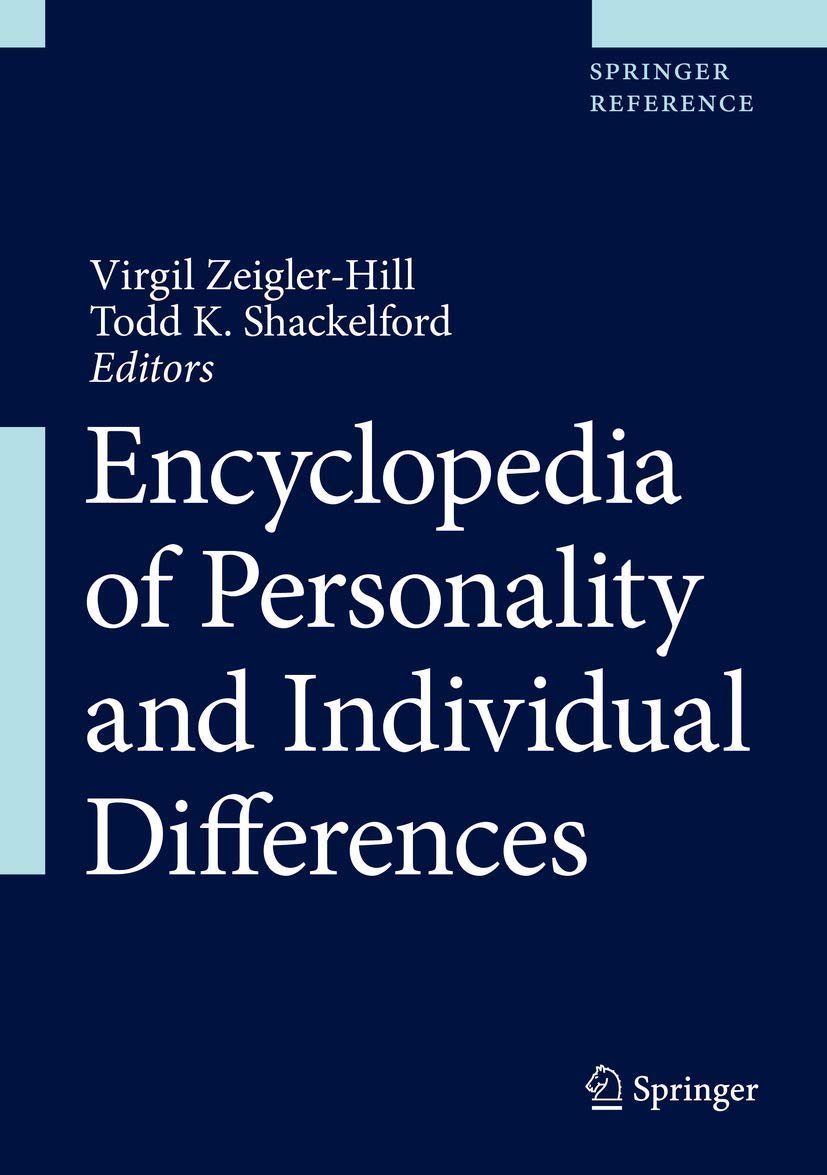 Encyclopedia of Personality and Individual Differences – collection_name – Luxury Collection – Amazon affiliate