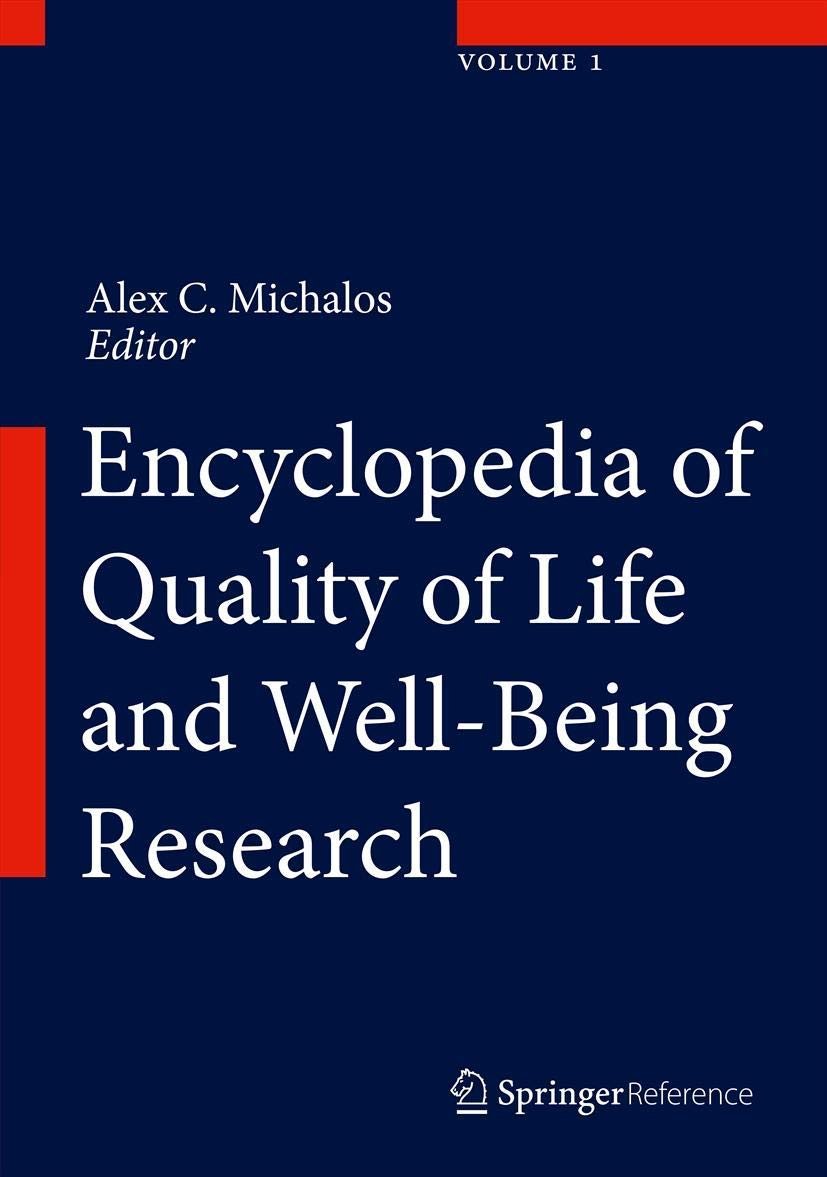 Encyclopedia of Quality of Life and Well - Being Research – collection_name – Luxury Collection – Amazon affiliate