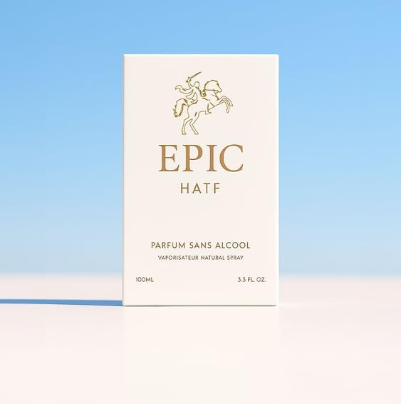 HATF Epic – Alcohol - free Musk Fragrance – Luxury, Ethic, Halal, Made in France – Men and Women 100 ml – Luxury Collection