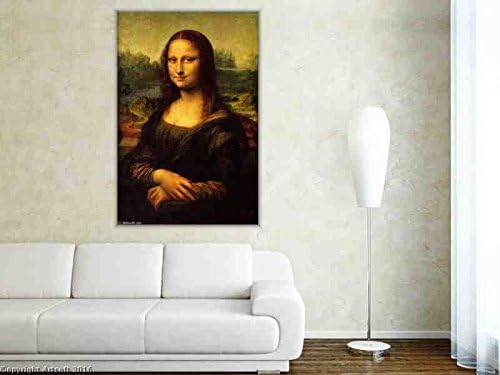 WahooArt Hand painted oil painting - 16 x 24 inches / 41 x 61 CM - Leonardo Da Vinci - Mona Lisa (La Gioconda) –