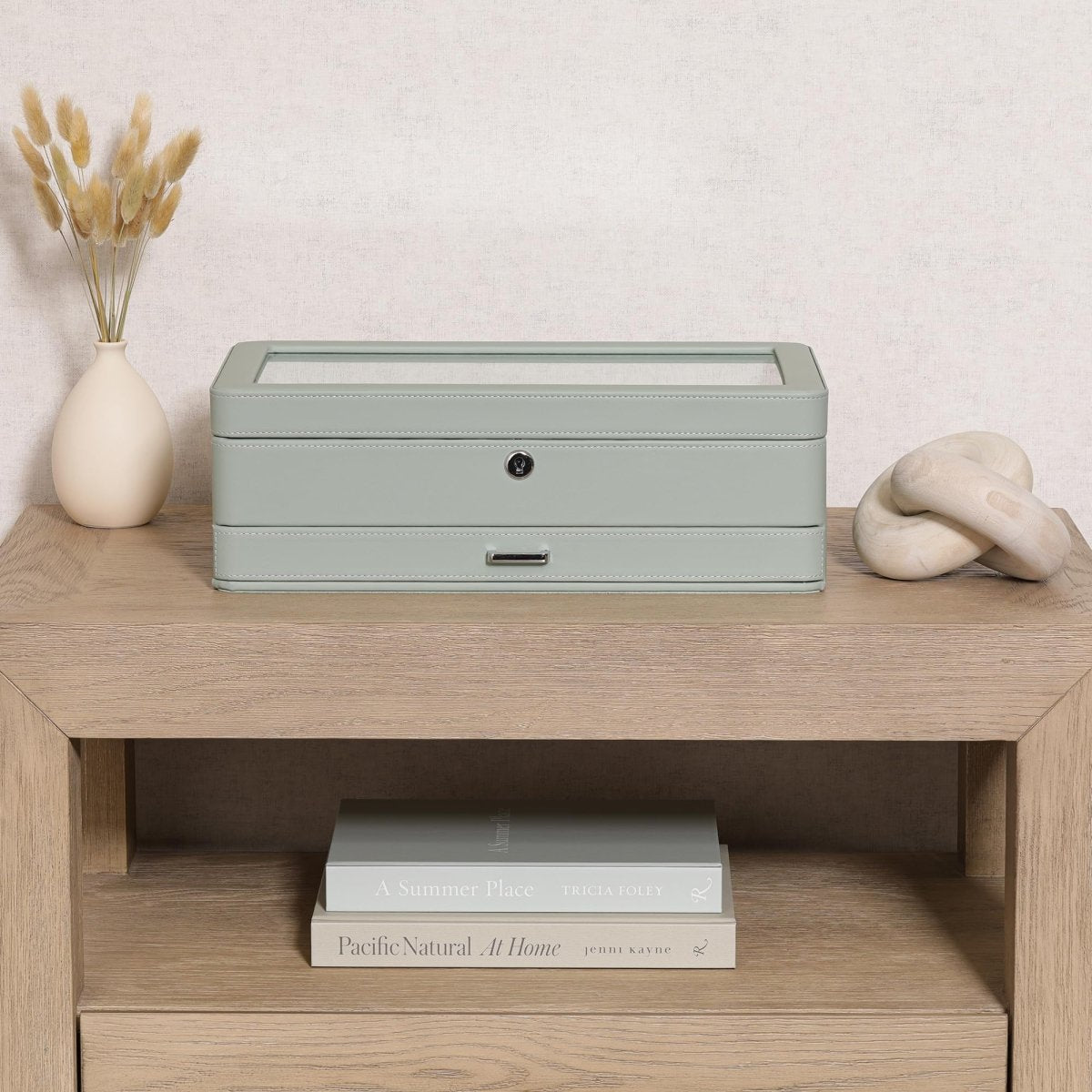 12 - Slot Matte Black Watch Box with Valet Drawers – collection_name – Luxury Collection – Amazon affiliate