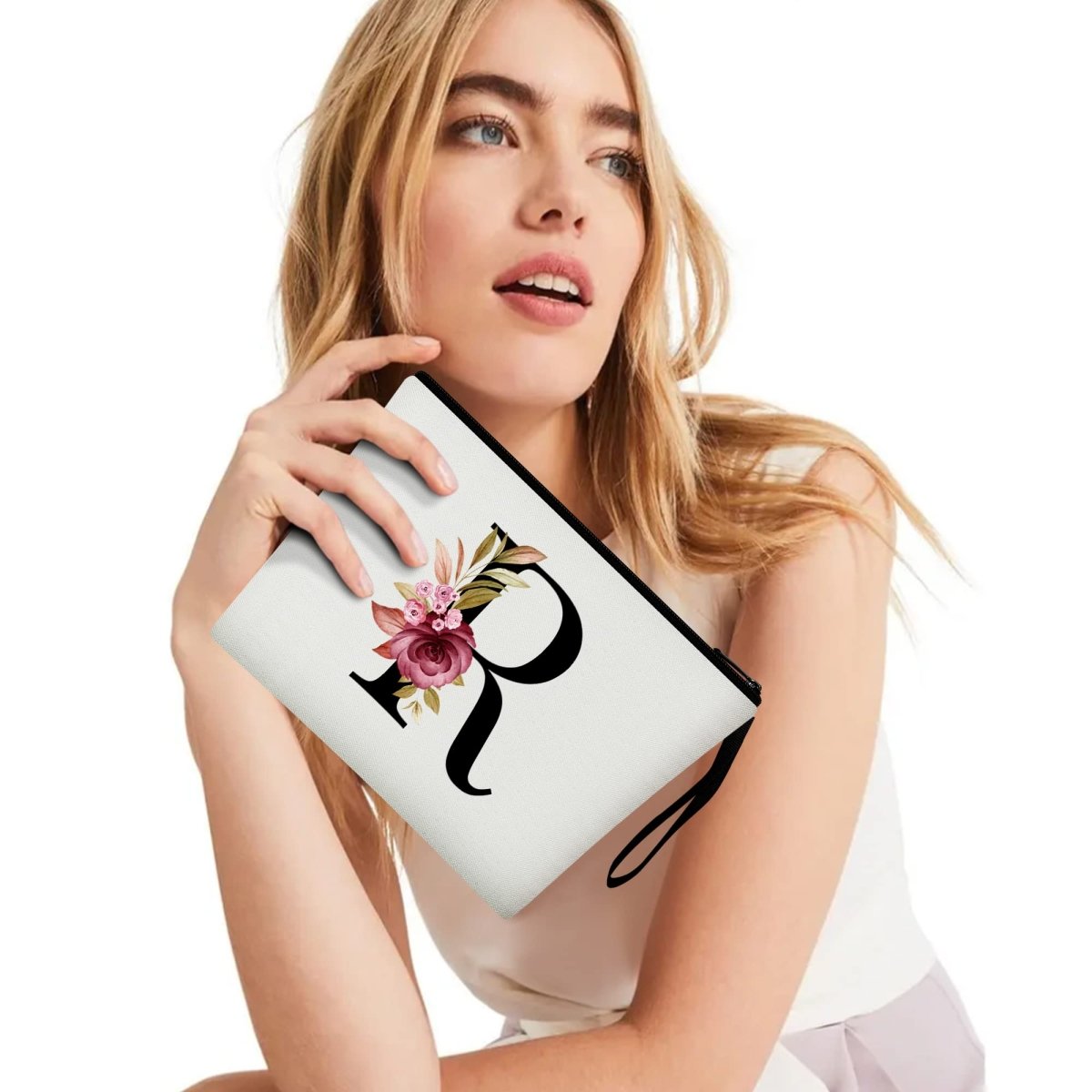 A - Z Personalized Makeup Bag,Birthday Gifts for Women – collection_name – Luxury Collection – Amazon affiliate