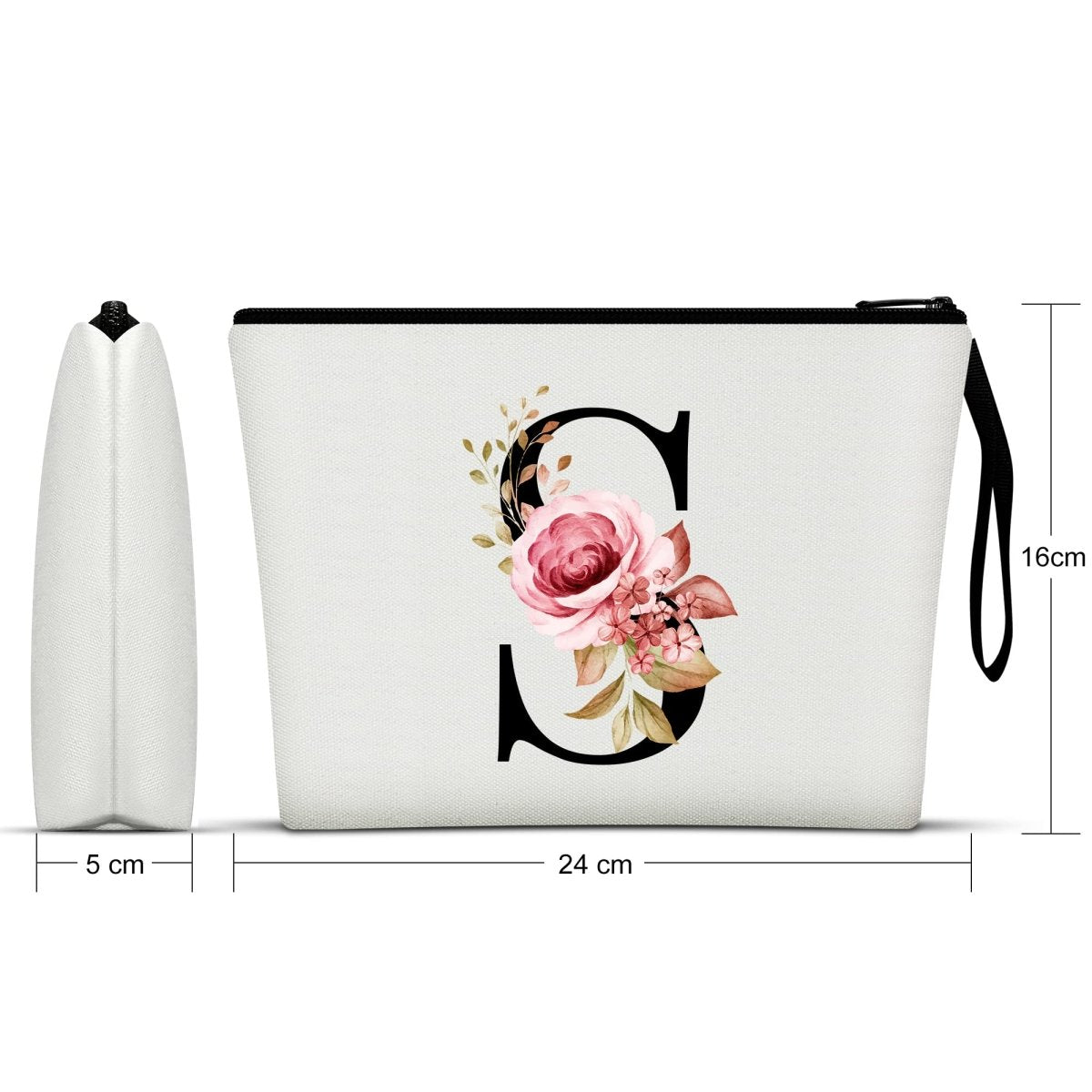 A - Z Personalized Makeup Bag,Birthday Gifts for Women – collection_name – Luxury Collection – Amazon affiliate