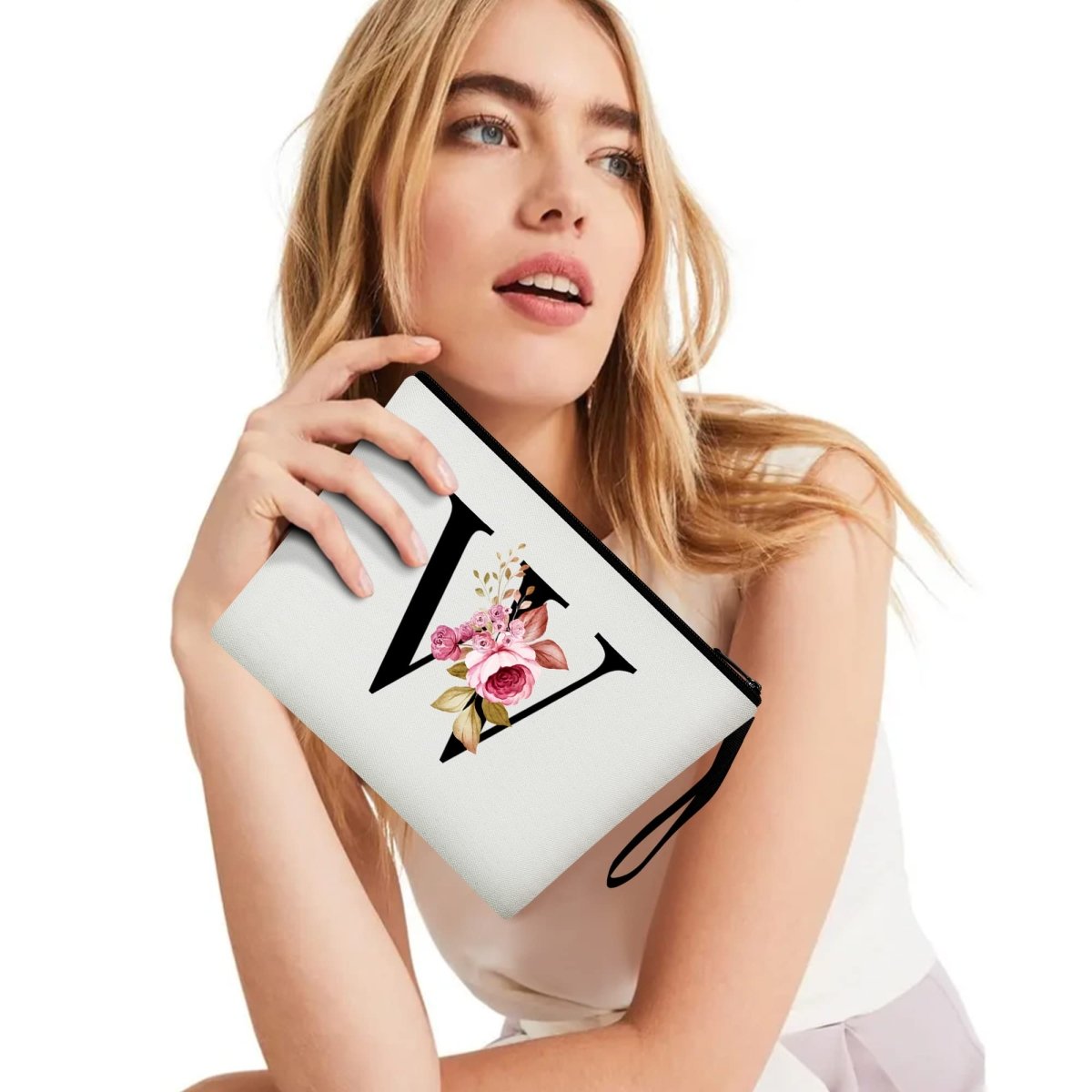 A - Z Personalized Makeup Bag,Birthday Gifts for Women – collection_name – Luxury Collection – Amazon affiliate