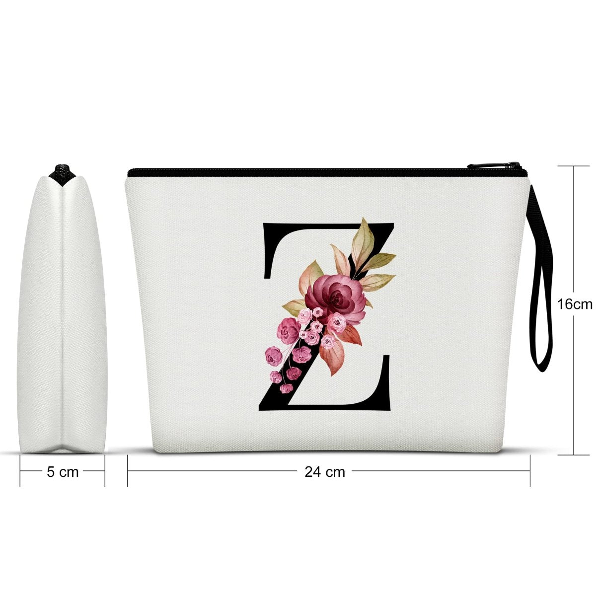 A - Z Personalized Makeup Bag,Birthday Gifts for Women – collection_name – Luxury Collection – Amazon affiliate