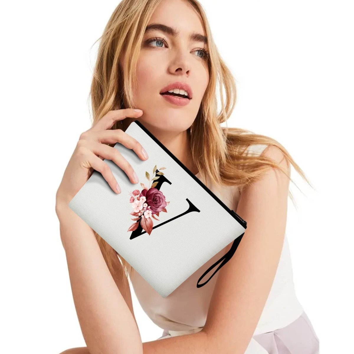 A - Z Personalized Makeup Bag,Birthday Gifts for Women – collection_name – Luxury Collection – Amazon affiliate