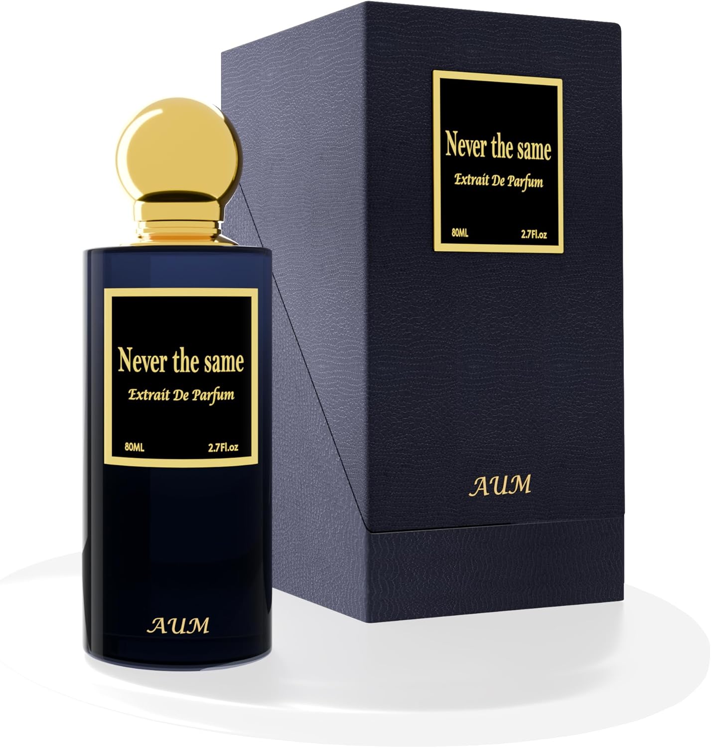 AUM Never The Same – Extrait de Parfum Unisex 80 ml | Bold & Captivating Perfume with Rum, Roasted Coffee, Oakwood & Vanilla