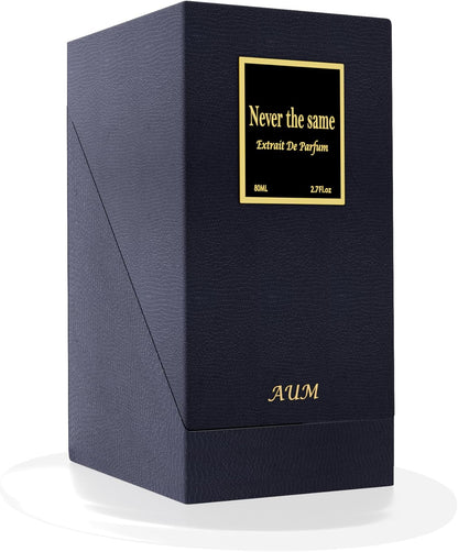 AUM Never The Same – Extrait de Parfum Unisex 80 ml | Bold & Captivating Perfume with Rum, Roasted Coffee, Oakwood & Vanilla