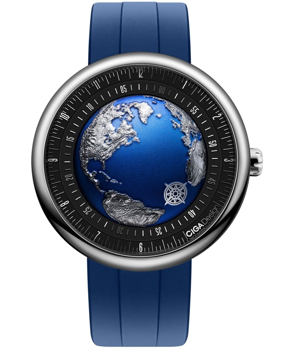 CIGA Design Mechanical Automatic Watch - Blue Planet U Series – collection_name – Luxury Collection – Amazon affiliate