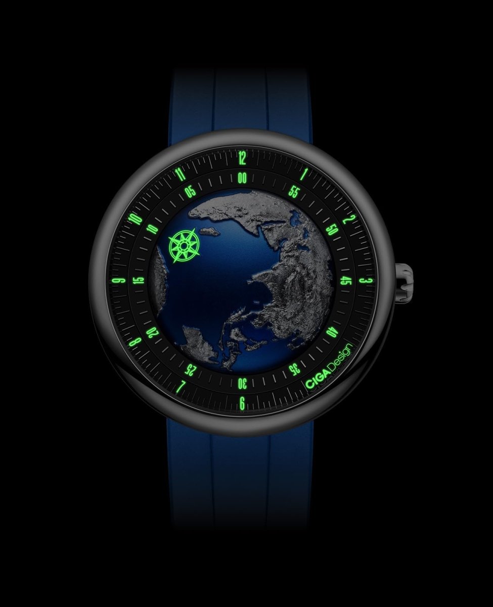 CIGA Design Mechanical Automatic Watch - Blue Planet U Series – collection_name – Luxury Collection – Amazon affiliate