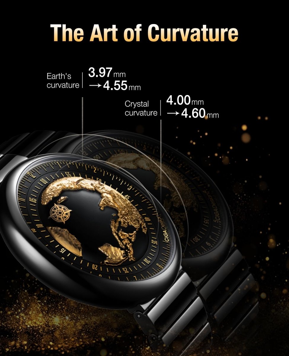 CIGA Design Mechanical Automatic Watch - Blue Planet U Series – collection_name – Luxury Collection – Amazon affiliate