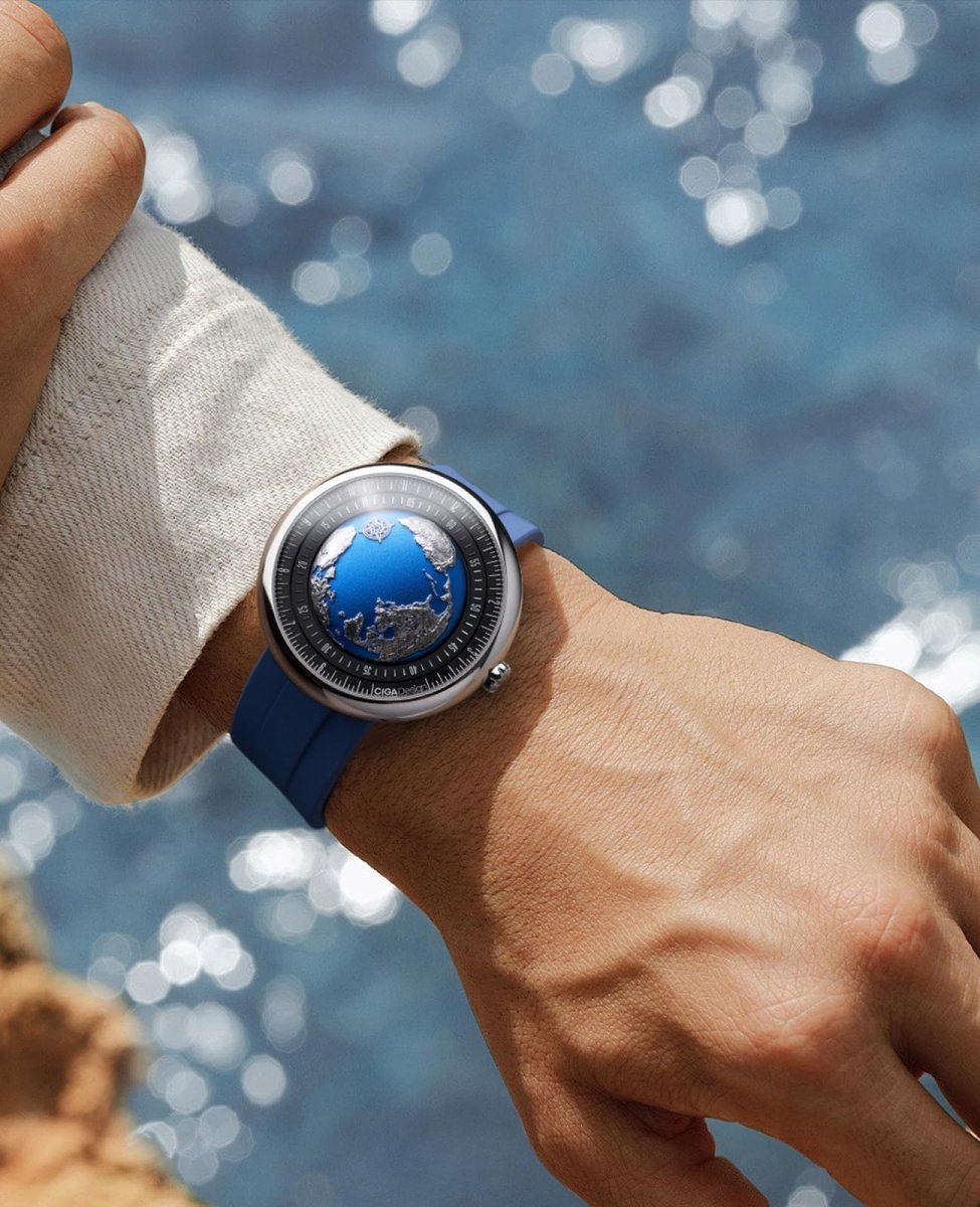 CIGA Design Mechanical Automatic Watch - Blue Planet U Series – collection_name – Luxury Collection – Amazon affiliate