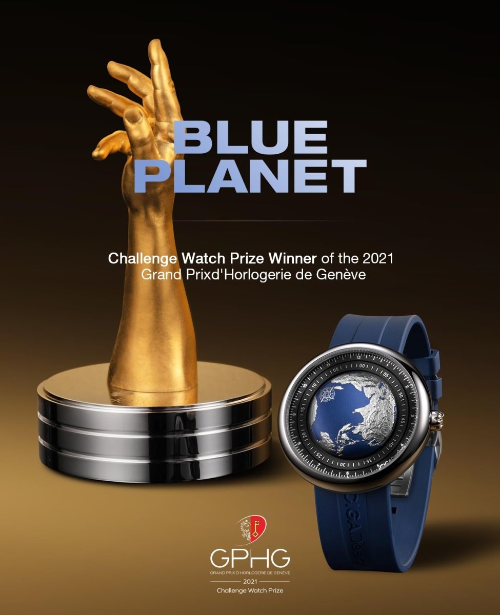 CIGA Design Mechanical Automatic Watch - Blue Planet U Series – collection_name – Luxury Collection – Amazon affiliate