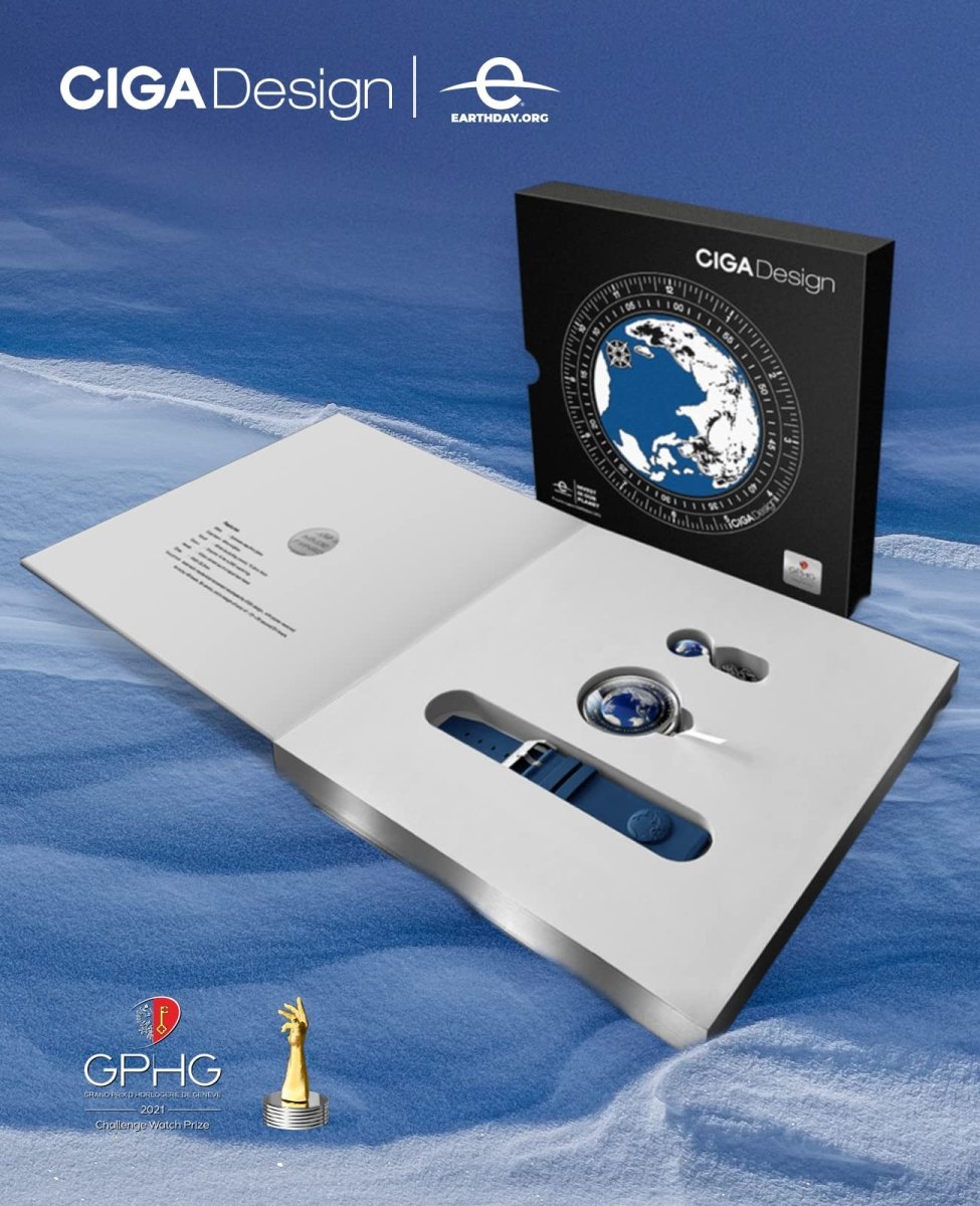 CIGA Design Mechanical Automatic Watch - Blue Planet U Series – collection_name – Luxury Collection – Amazon affiliate