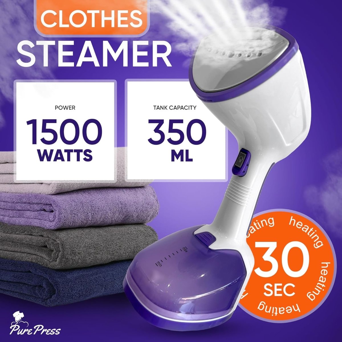 Mini Steamer handheld for luggage. - Arythmos Ena