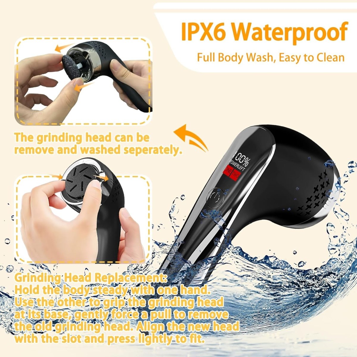 Electric Foot File & Callus Remover for Feet – collection_name – Luxury Collection – Amazon affiliate