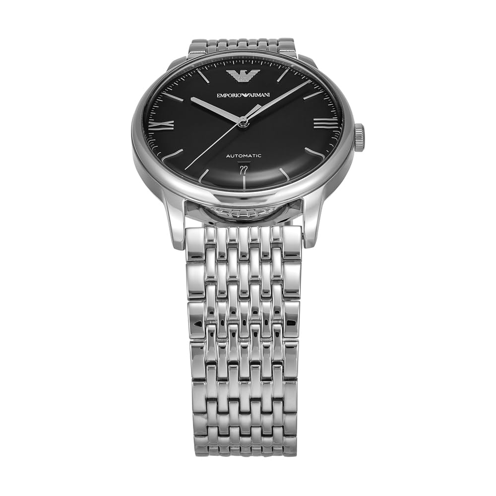 Emporio Armani Men's Analog Automatic Watch with Stainless Steel Strap – collection_name