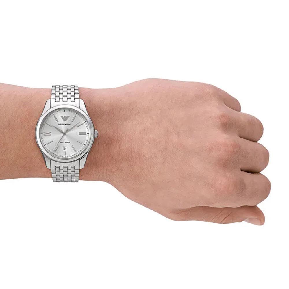 Emporio Armani Men's Analog Automatic Watch with Stainless Steel Strap – collection_name