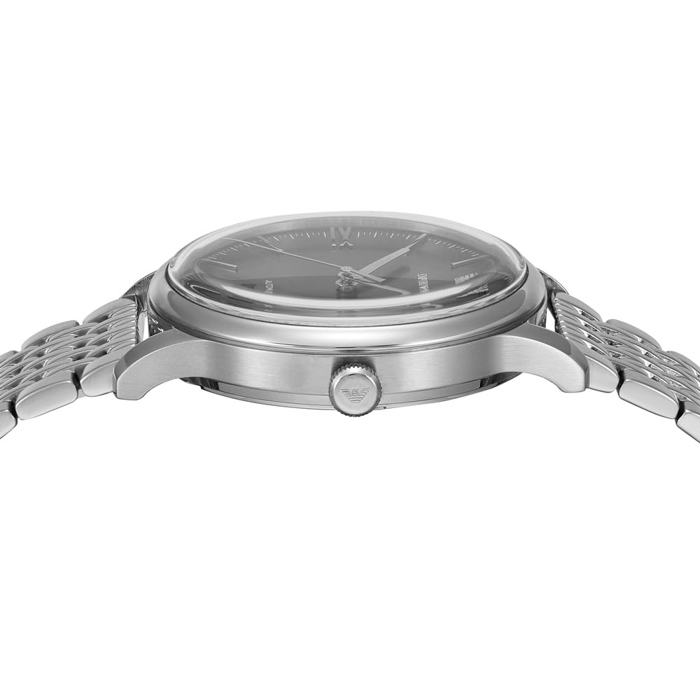 Emporio Armani Men's Analog Automatic Watch with Stainless Steel Strap – collection_name