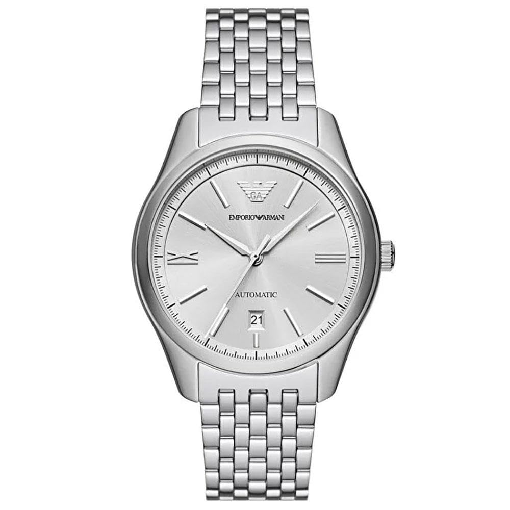 Emporio Armani Men's Analog Automatic Watch with Stainless Steel Strap – collection_name