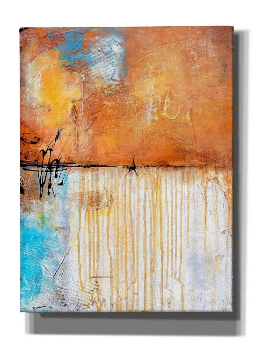 Epic Graffiti 'November Rain I' by Erin Ashley Canvas Wall Art, 40"x54" – #collection_name#