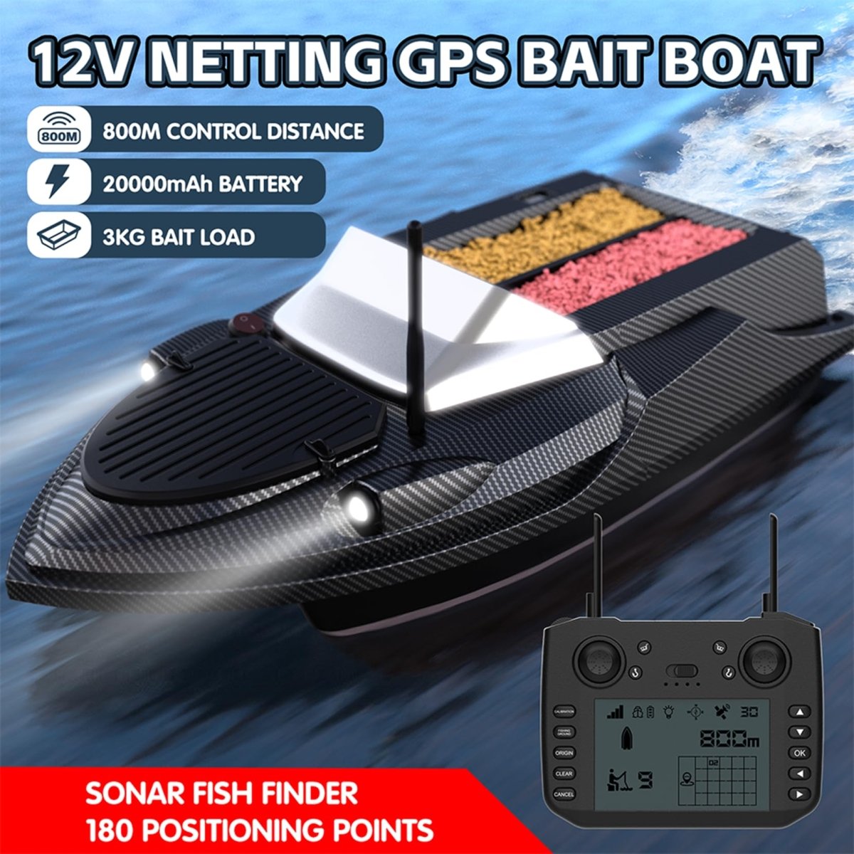 Fishing Bait Boat Remote – Luxury Collection – Amazon affiliate