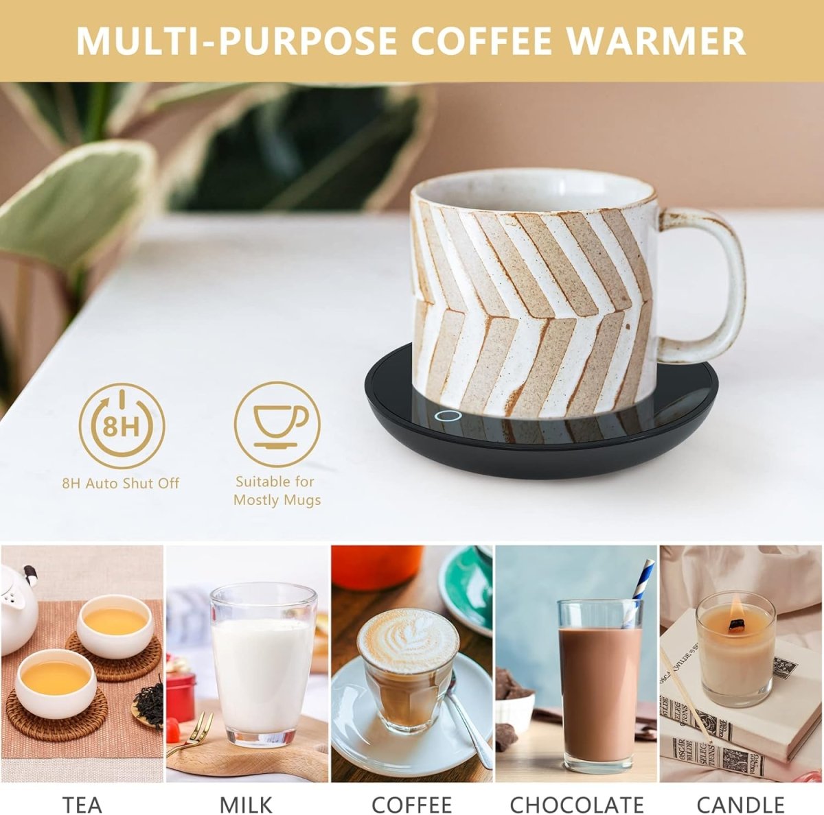 GARMEE Mug Warmer Coffee Warmer - Cup Warmer – collection_name – Luxury Collection – Amazon affiliate