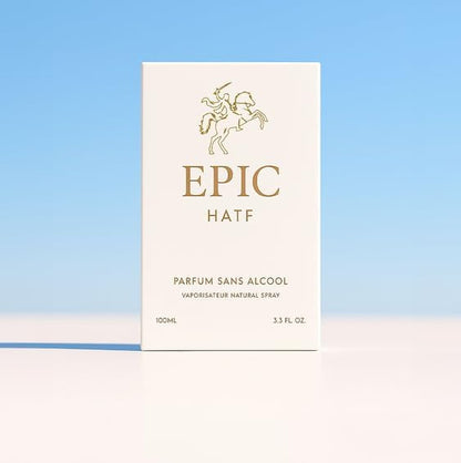 HATF Epic – Alcohol - free Musk Fragrance – Luxury, Ethic, Halal, Made in France – Men and Women 100 ml – Luxury Collection