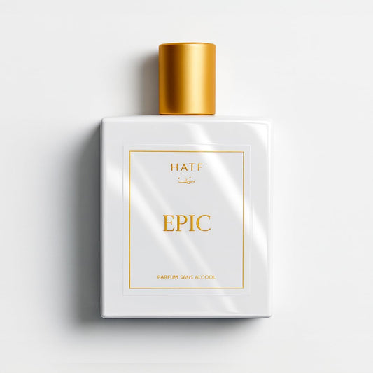 HATF Epic – Alcohol - free Musk Fragrance – Luxury, Ethic, Halal, Made in France – Men and Women 100 ml –  Luxury Collection
