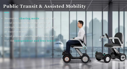 Intelligent Walking Assistance Robot, Features Autonomous Navigation and 3D Intelligent Obstacle Avoidance,