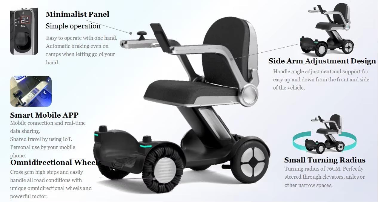 Intelligent Walking Assistance Robot, Features Autonomous Navigation and 3D Intelligent Obstacle Avoidance,