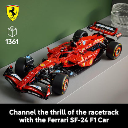 LEGO Technic Oracle Red Bull Racing RB20 F1 Car Model Kit - Collectible Formula 1 Building Set with 1:8 Scale