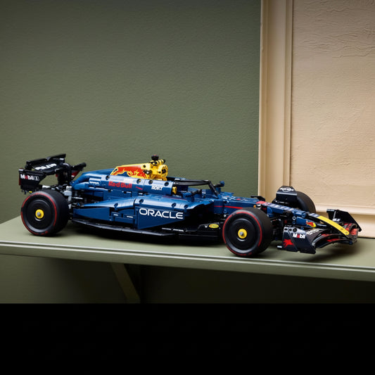 LEGO Technic Oracle Red Bull Racing RB20 F1 Car Model Kit - Collectible Formula 1 Building Set with 1:8 Scale