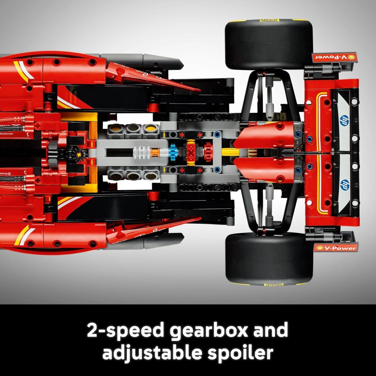 LEGO Technic Oracle Red Bull Racing RB20 F1 Car Model Kit - Collectible Formula 1 Building Set with 1:8 Scale