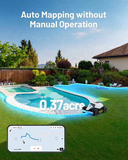MAMMOTION LUBA mini AWD Robot Lawn Mower without Boundary