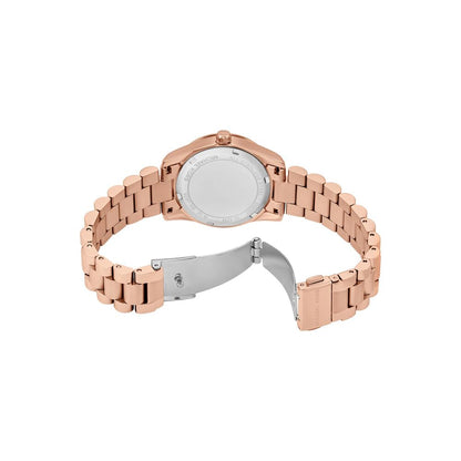 Michael Kors Lexington Watch for Women, Quartz Chronograph Movement with Stainless Steel Strap