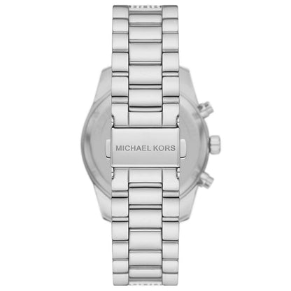 Michael Kors Lexington Watch for Women, Quartz Chronograph Movement with Stainless Steel Strap