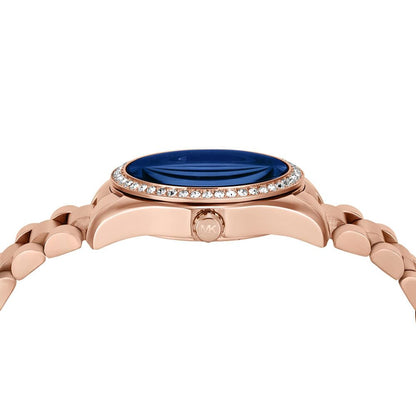 Michael Kors Lexington Watch for Women, Quartz Chronograph Movement with Stainless Steel Strap