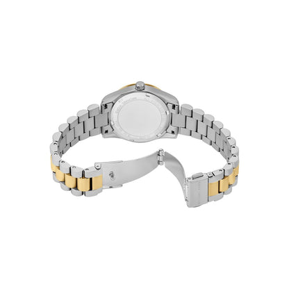 Michael Kors Lexington Watch for Women, Quartz Chronograph Movement with Stainless Steel Strap