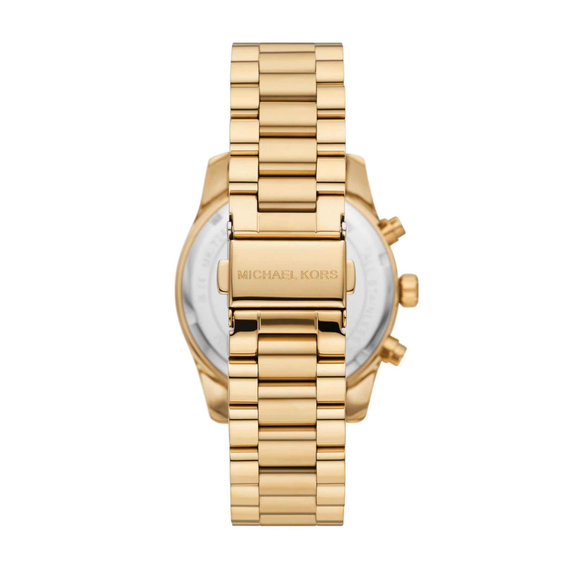 Michael Kors Lexington Watch for Women, Quartz Chronograph Movement with Stainless Steel Strap