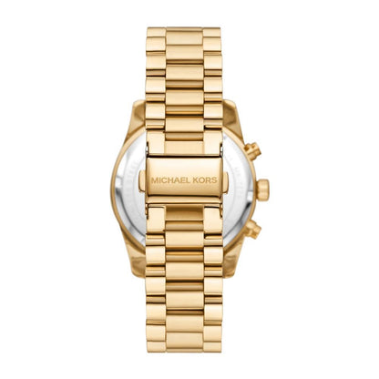 Michael Kors Lexington Watch for Women, Quartz Chronograph Movement with Stainless Steel Strap