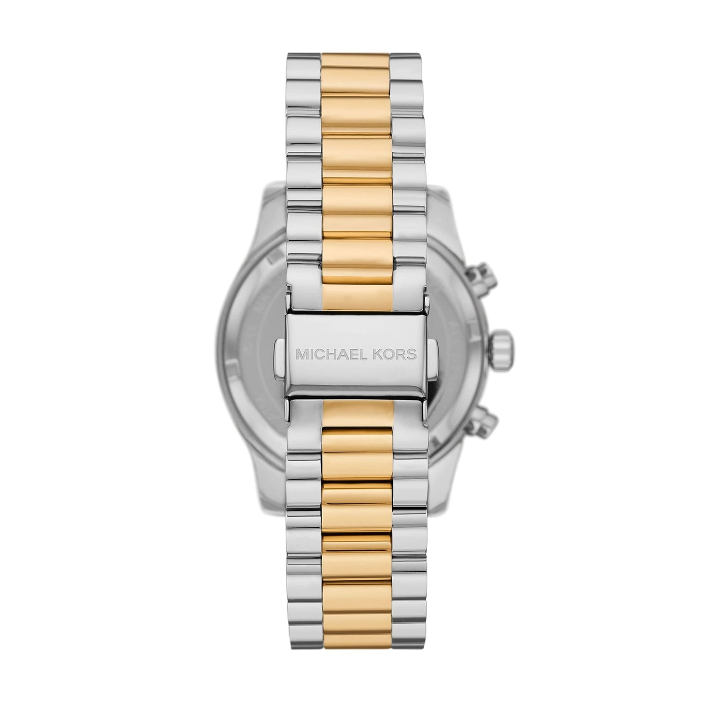 Michael Kors Lexington Watch for Women, Quartz Chronograph Movement with Stainless Steel Strap