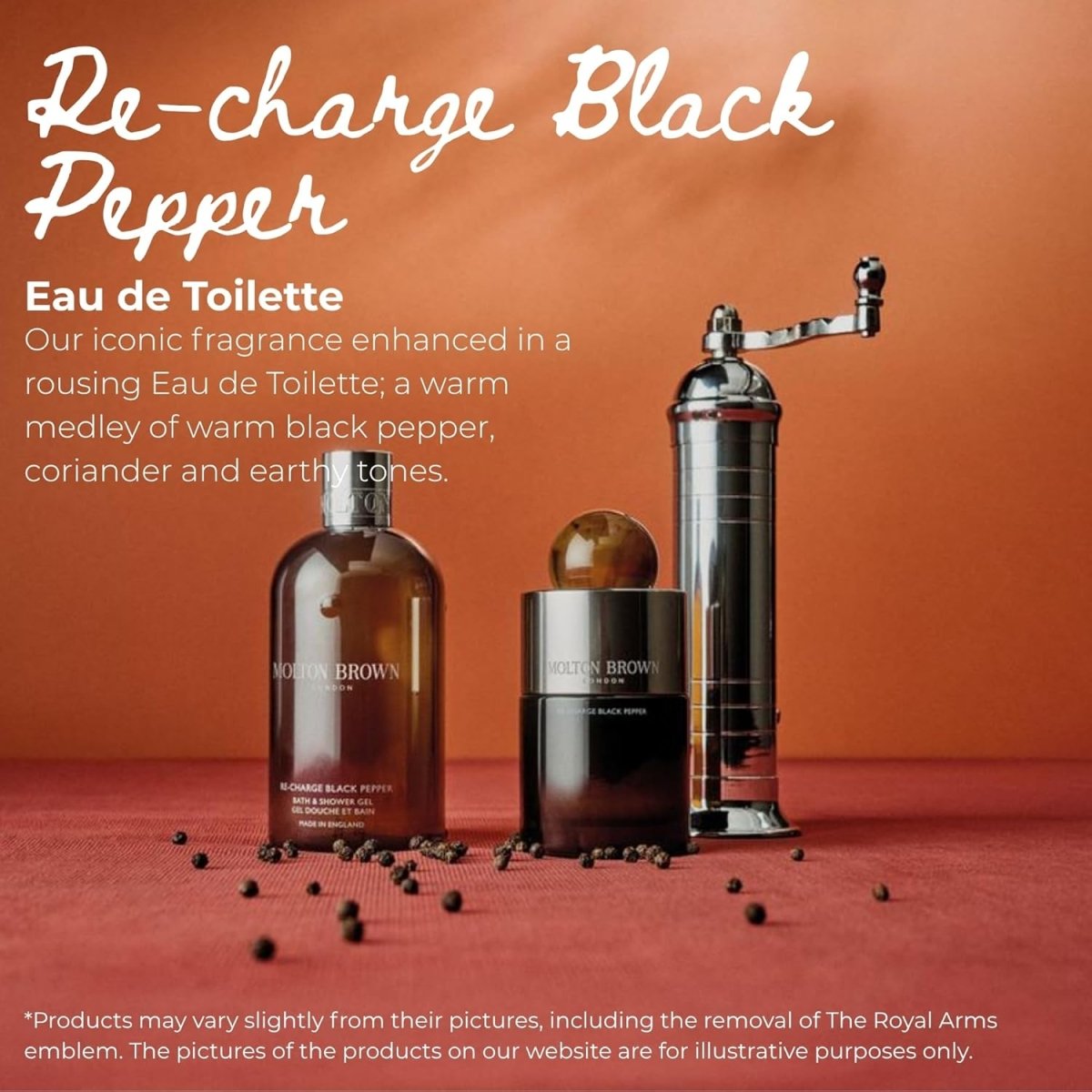 MOLTON BROWN Eau de Toilette Black Pepper - Arythmos Ena