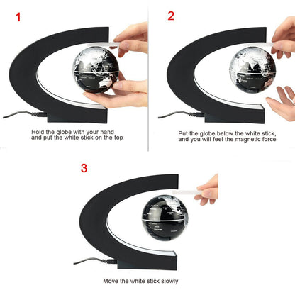 Globe floating magnetic Decoration - Arythmos Ena