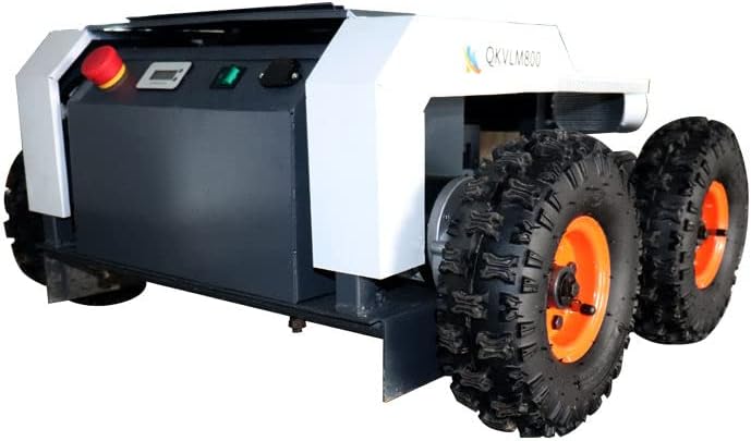 Robotic Lawn Mower - Cuts Up to 150 sq m, Remote Control grass cutting machine for Garden