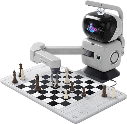 Sense Robot AI Chess Robot with Robotic Arm – 25 AI Levels, 1200+ Exercises,