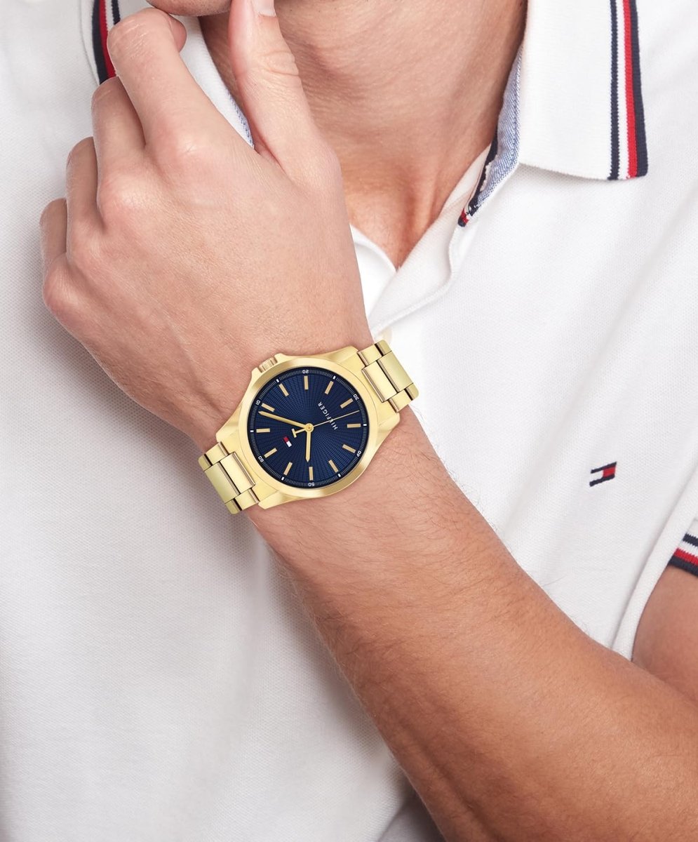 Tommy Hilfiger Three Hand Quartz Movement Watch for Men