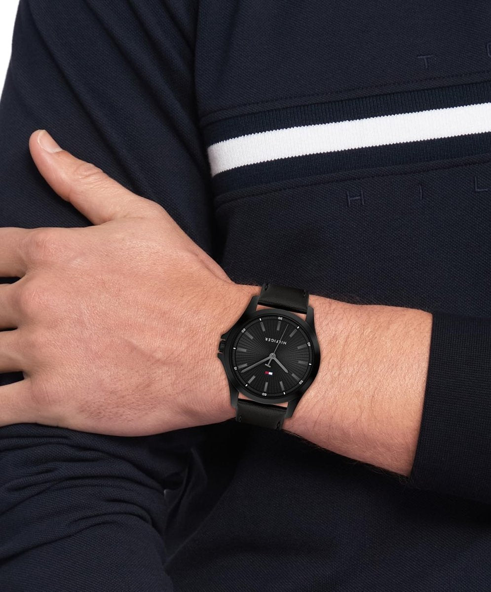 Tommy Hilfiger Three Hand Quartz Movement Watch for Men